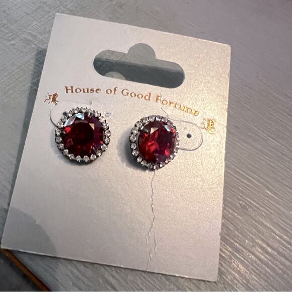 House of Good Fortune Earrings NEW - Picture 1 of 5